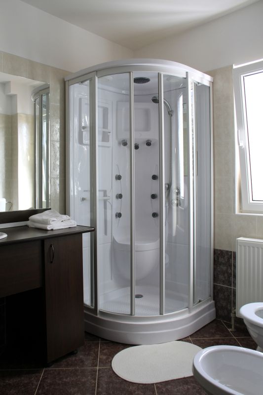 Spacious Shower Area